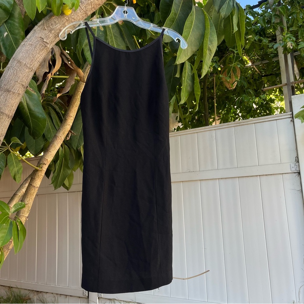 Vintage Y2K Bebe Black Dress .
